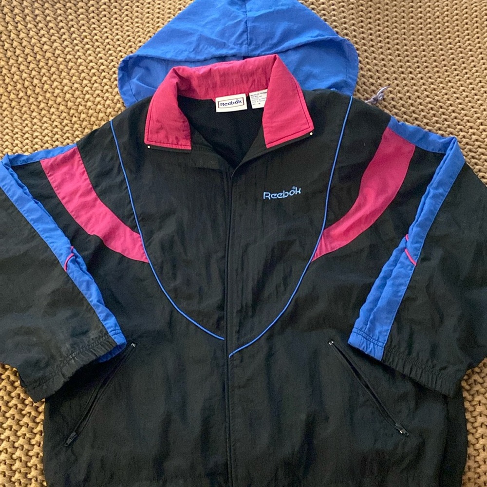 Vintage 80s/90s Reebok windbreaker